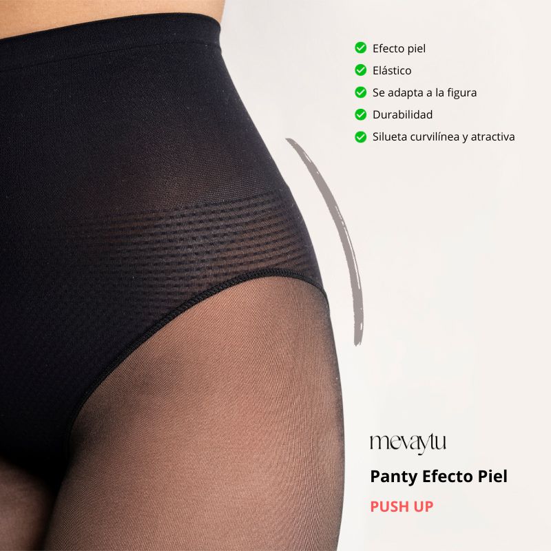 Panty mágico efecto piel PUSH UP
