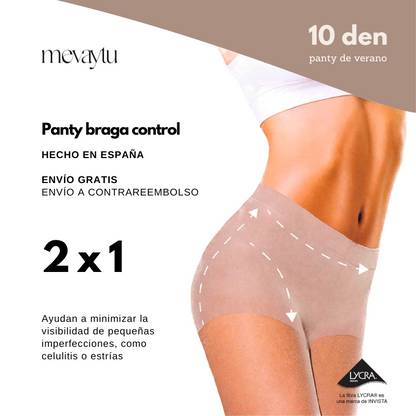 Panty reductor control de abdomen